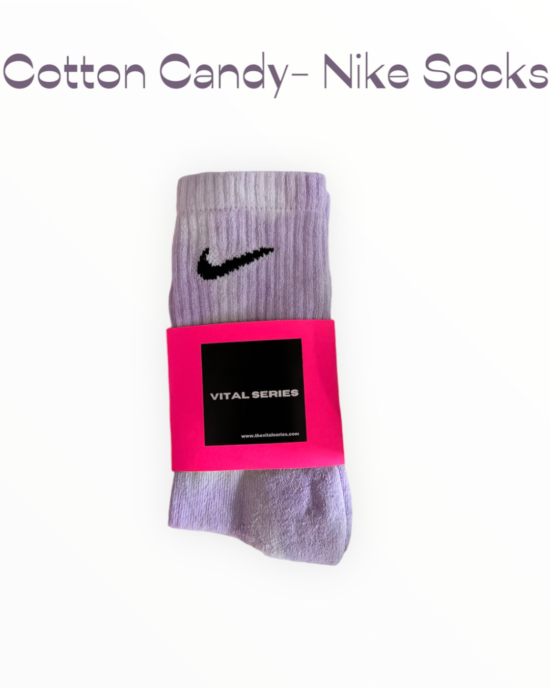 VS Hand Dyed Nike Socks- Single Pair