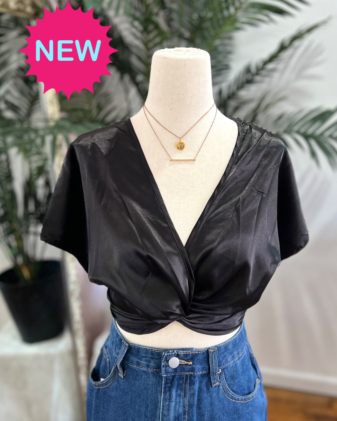 Mila Satin Top