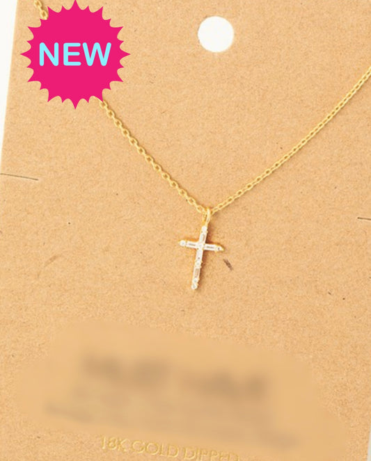 Cross Pendant Necklace